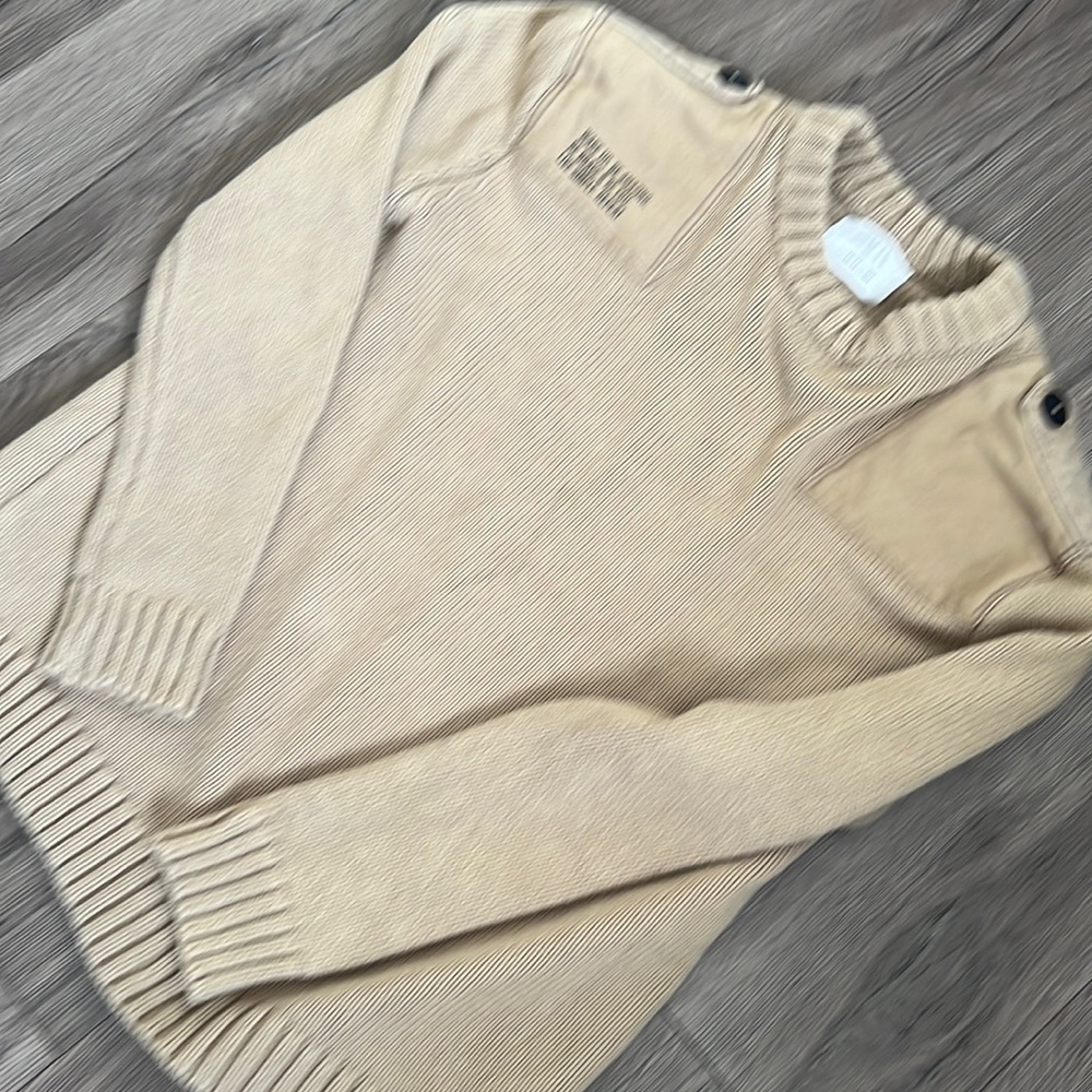 Sweater by Zara color in tan for boys